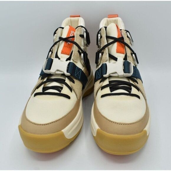 Sorel Womens Size 7 ONA 503 EQ Ceramic Chalk Mid Sneakers Boots Shoes - Picture 8 of 12